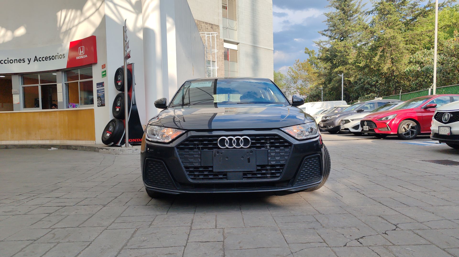 2022 Audi A1 — rear three-quarter view